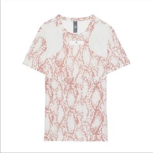 Stella McCartney adidas snake print shirt
